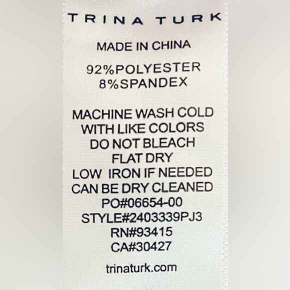 NWT Trina Turk Juju Floral Swirl Halter Mini Dress. Size Medium - Picture 12 of 14